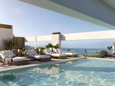 Apartament amb ascensor en venda a Estepona Pueblo
