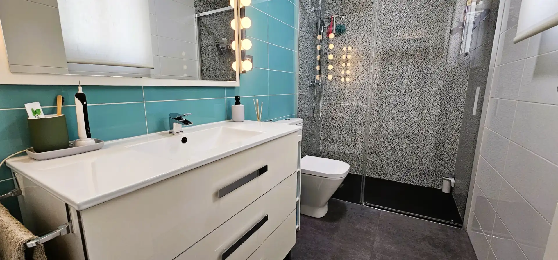 Baño de Ático en venta en Totana con Aire acondicionado, Parquet y Terraza