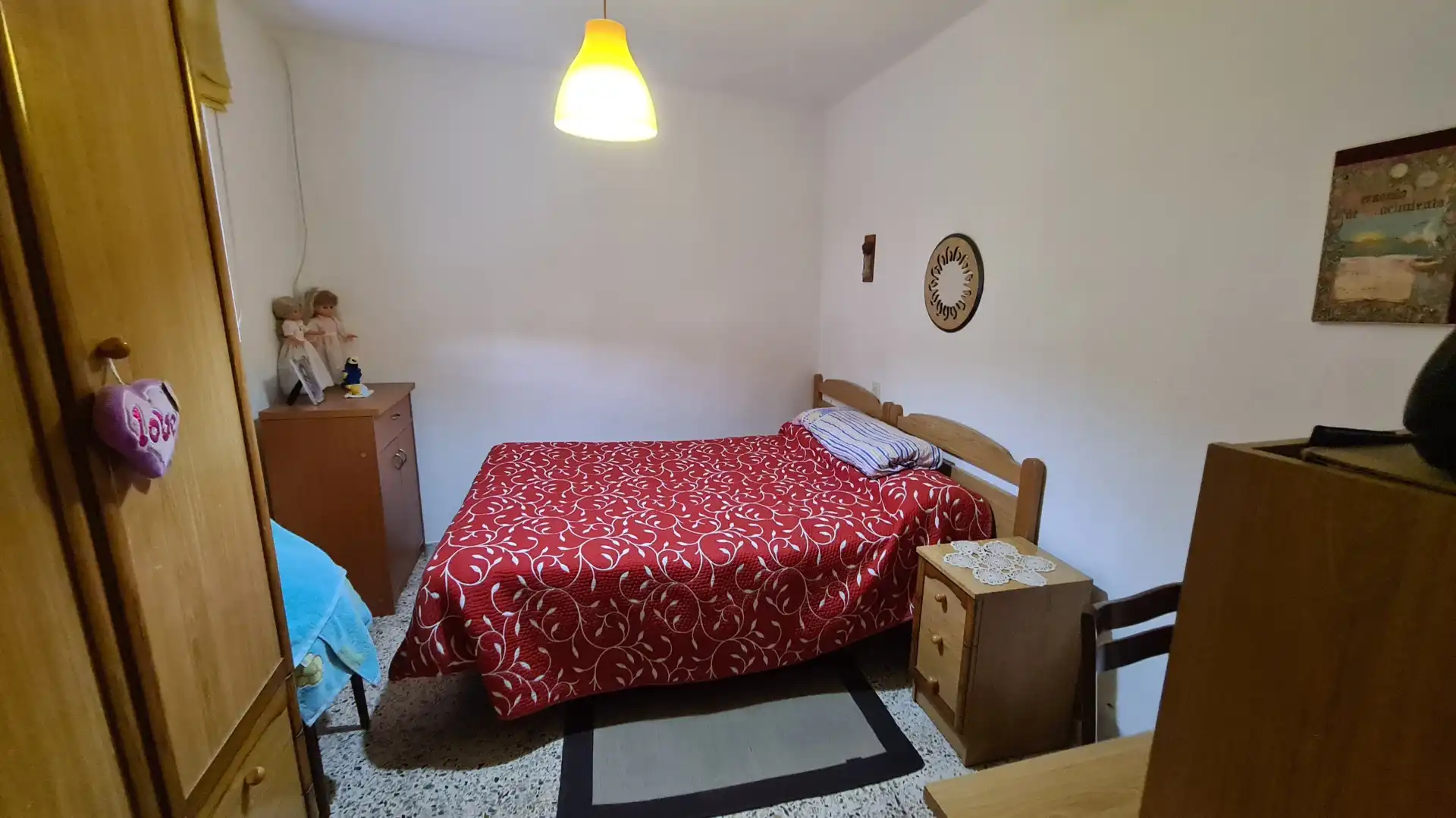 Dormitori de Casa o xalet en venda en Zamora Capital  amb Calefacció, Terrassa i Moblat