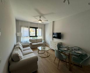 Sala d'estar de Apartament de lloguer en Málaga Capital amb Aire condicionat