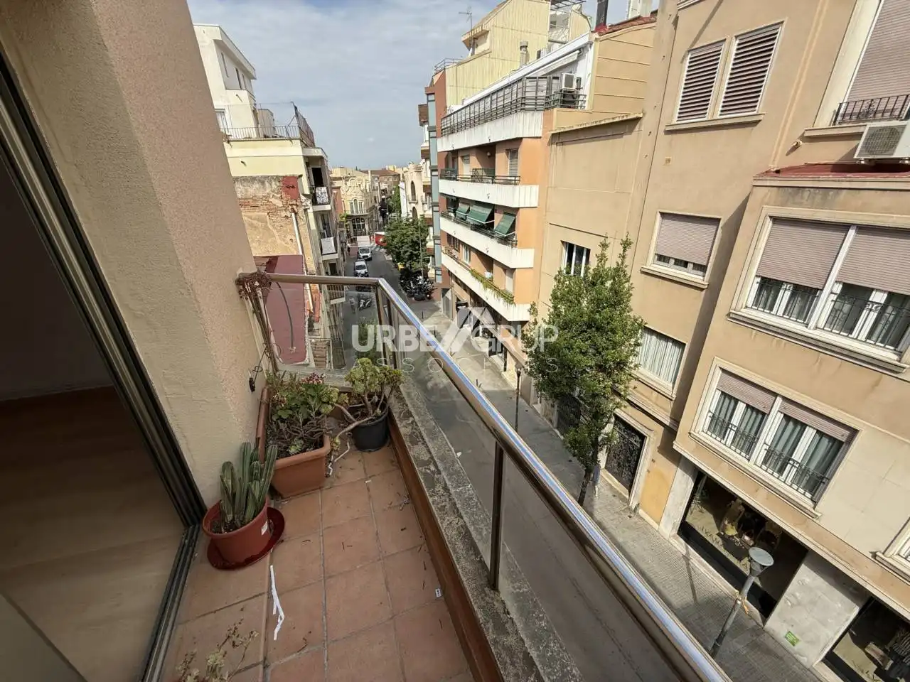Terraza de Piso de alquiler en Terrassa con Aire acondicionado, Calefacción y Parquet