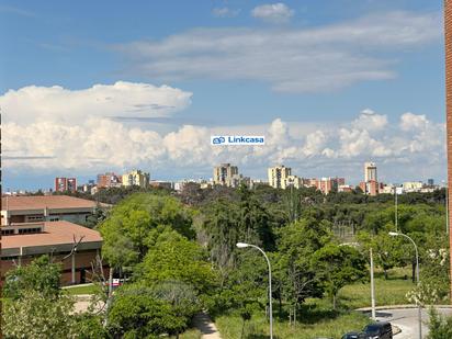 Exterior view of Flat for sale in  Madrid Capital  with Air Conditioner and Heating