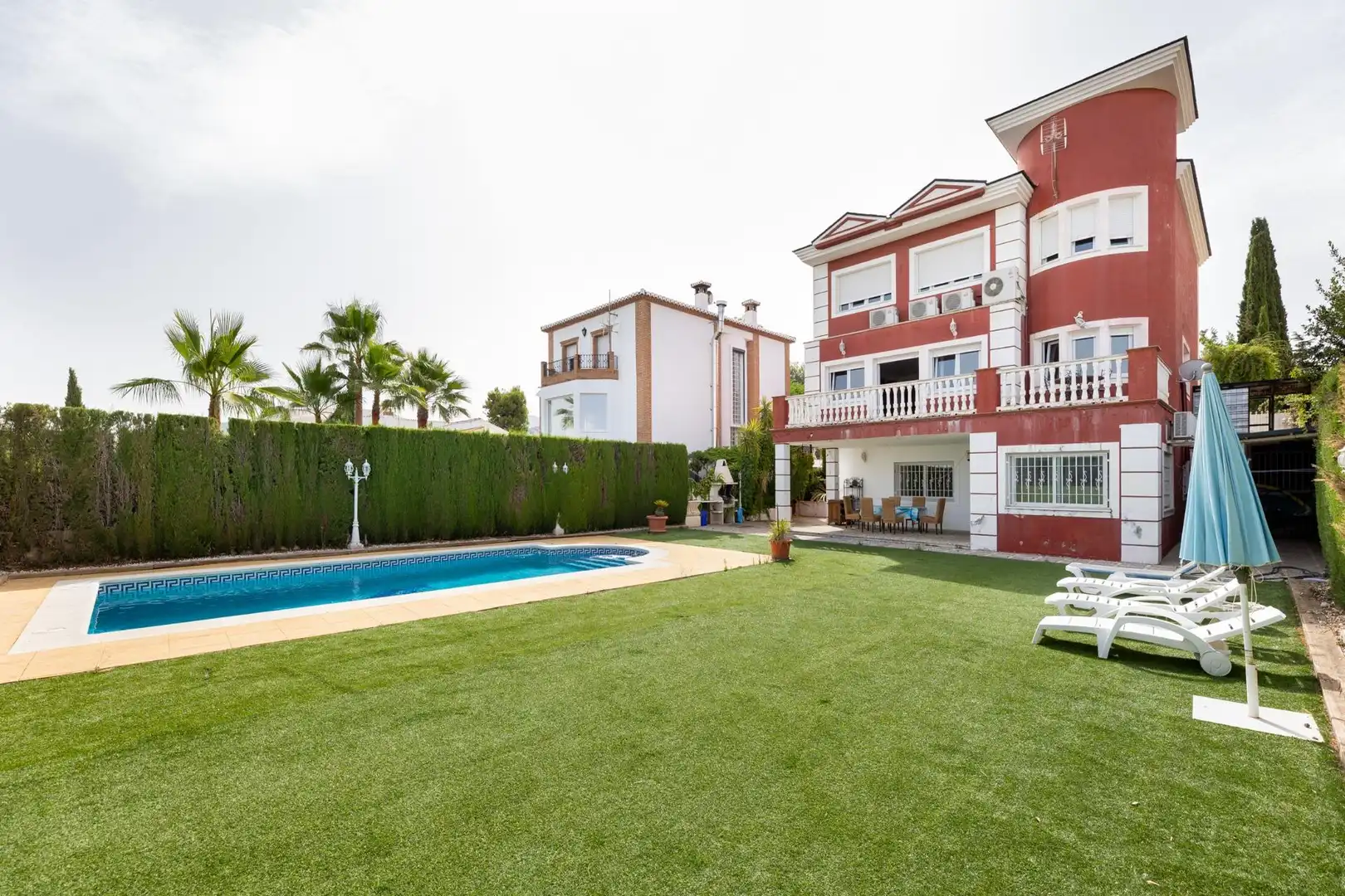 Garden of Houses for sale in Monachil  with Air Conditioner, Heating and Private garden
