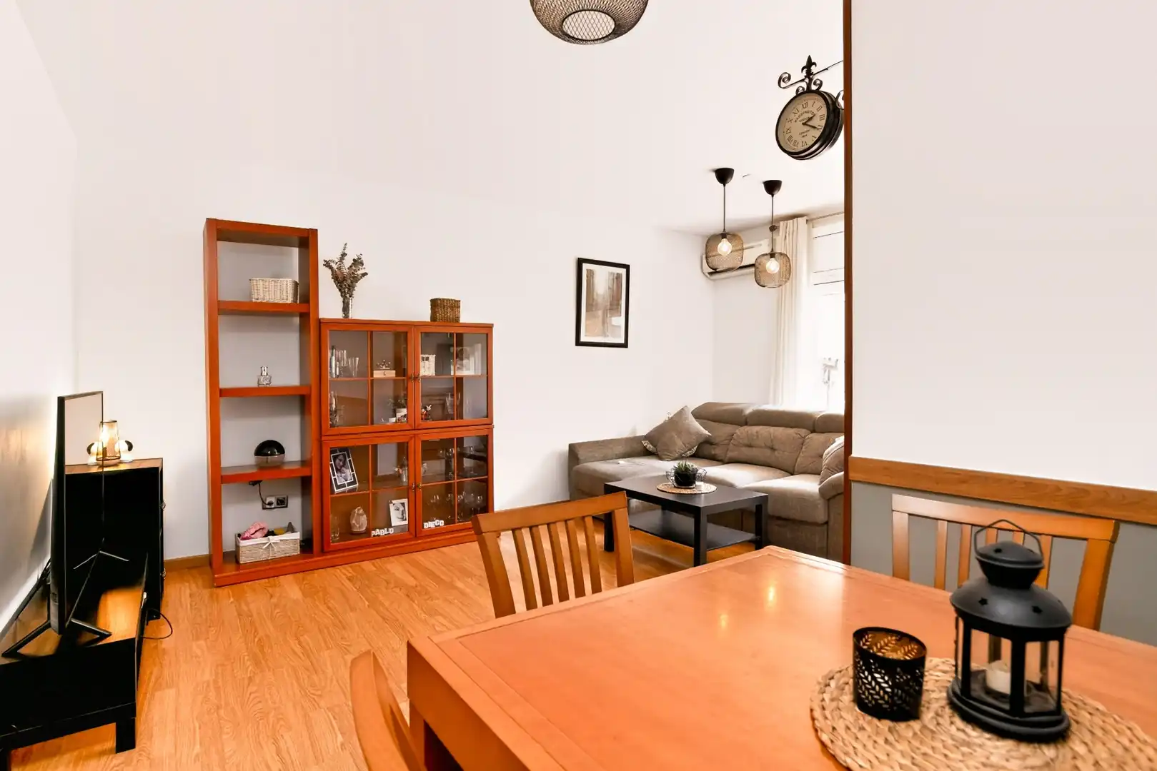 Wohnzimmer von Wohnung zum Verkauf in Sant Quirze del Vallès mit Klimaanlage, Heizung und Balkon