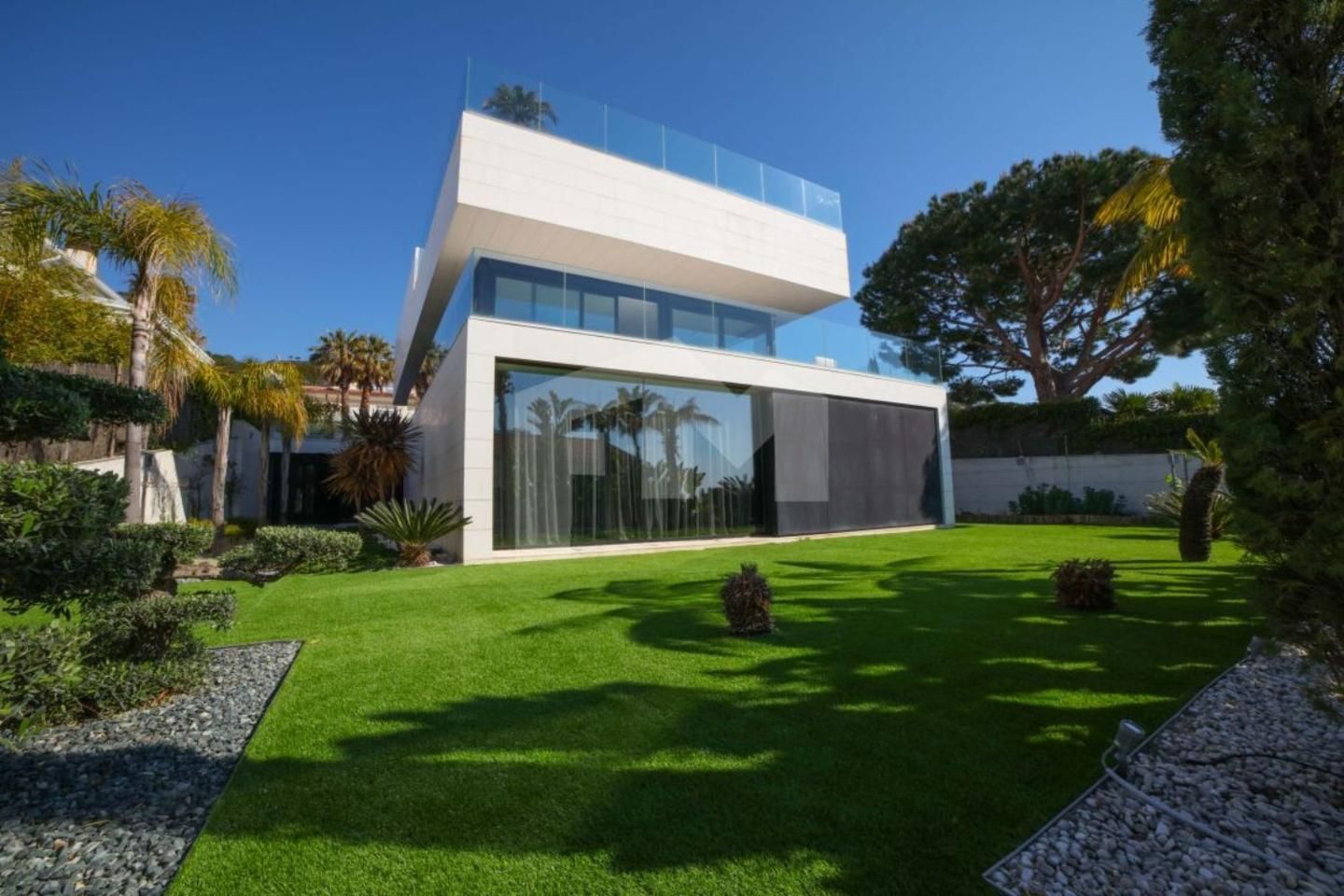 Vista exterior de Casa o xalet en venda en Teià amb Aire condicionat, Calefacció i Jardí privat