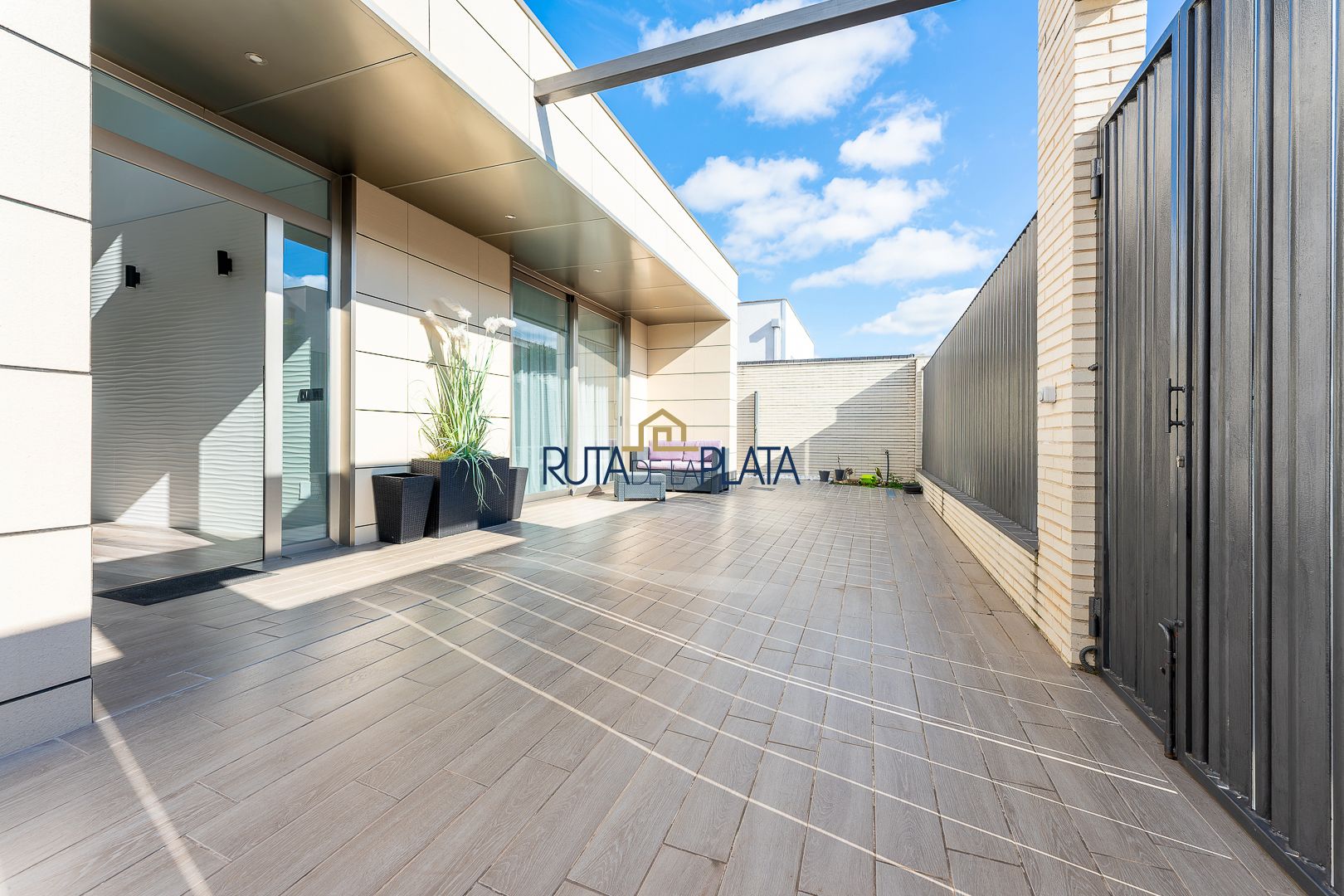 Terraza de Casa o chalet en venta en Morales del Vino con Calefacción, Jardín privado y Amueblado