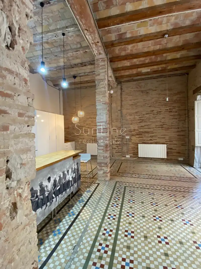 Küche von Wohnung zur Miete in Valencia mit Klimaanlage, Privatgarten und Terrasse