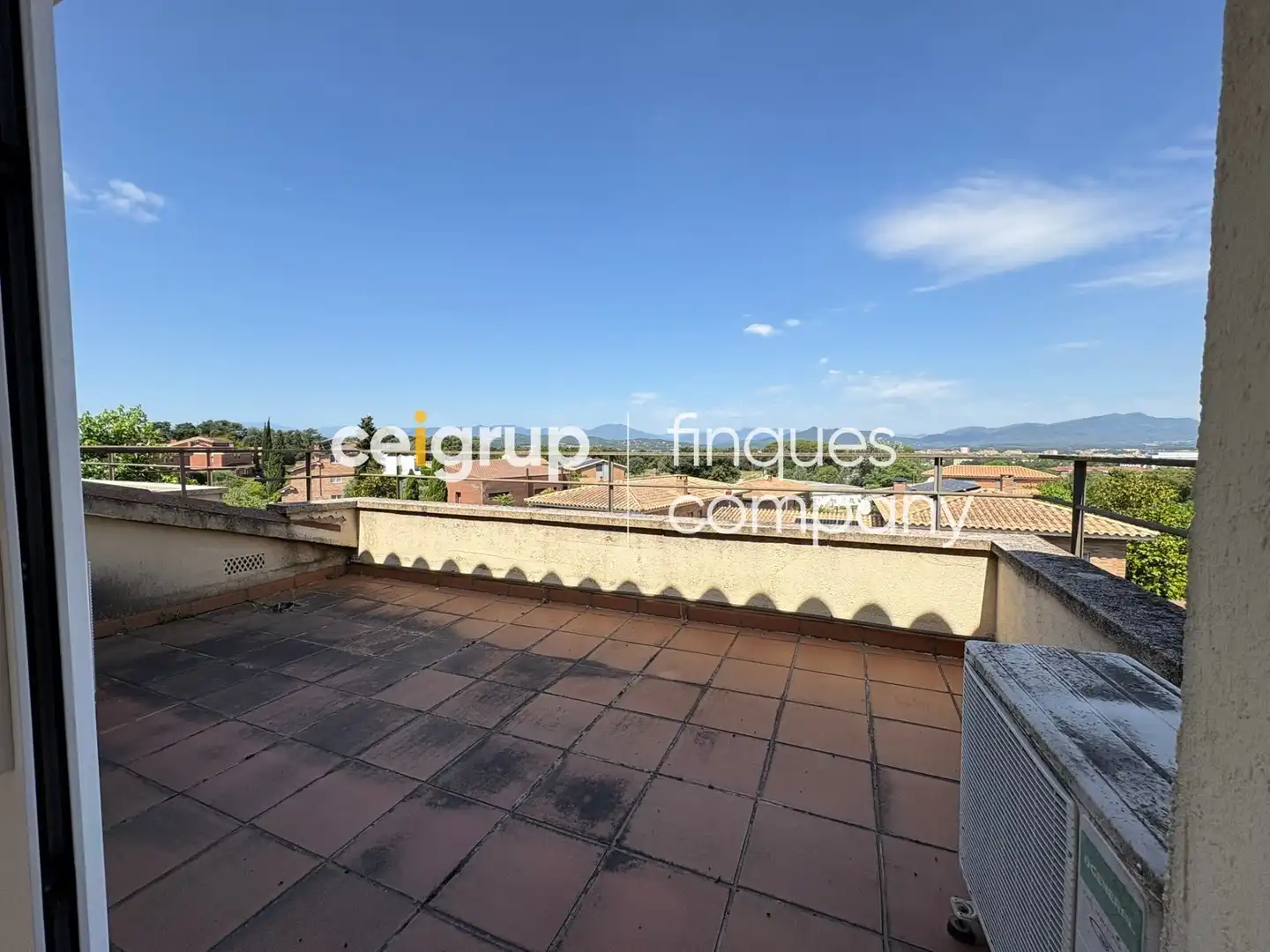Terraza de Casa o chalet de alquiler en Girona con Calefacción, Terraza y Piscina