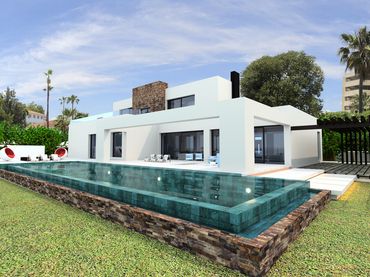 Maison avec piscine à vendre à Marbella,Guadalmina,Camino Cortes