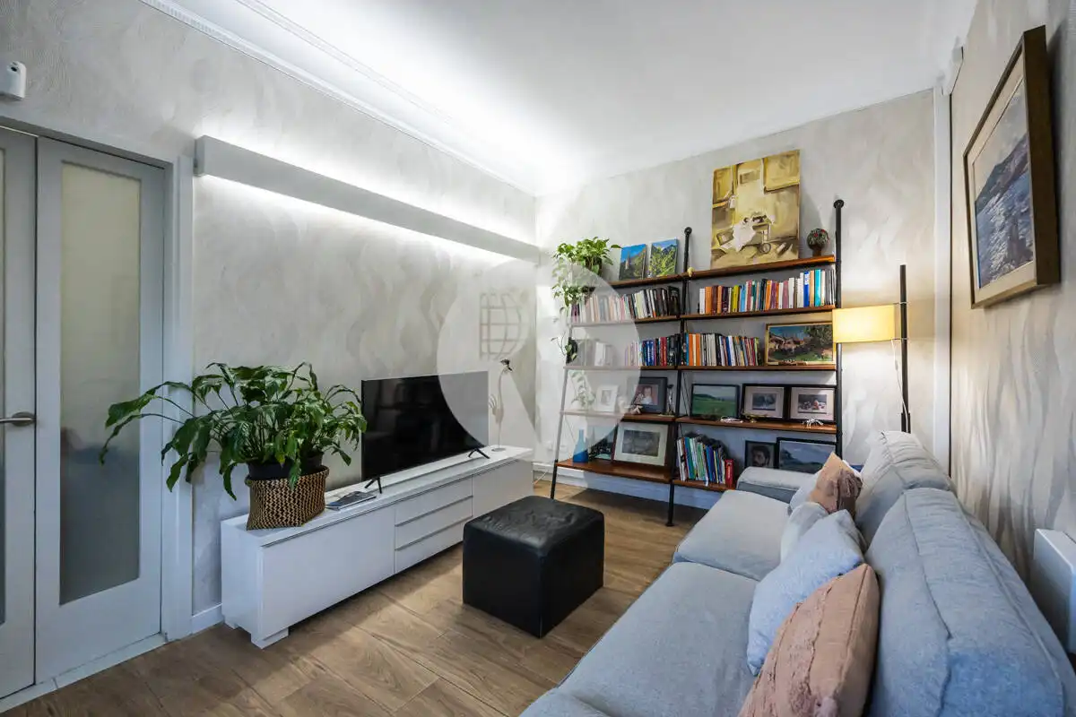 Sala de estar de Casa o chalet en venta en Sabadell con Aire acondicionado, Calefacción y Terraza