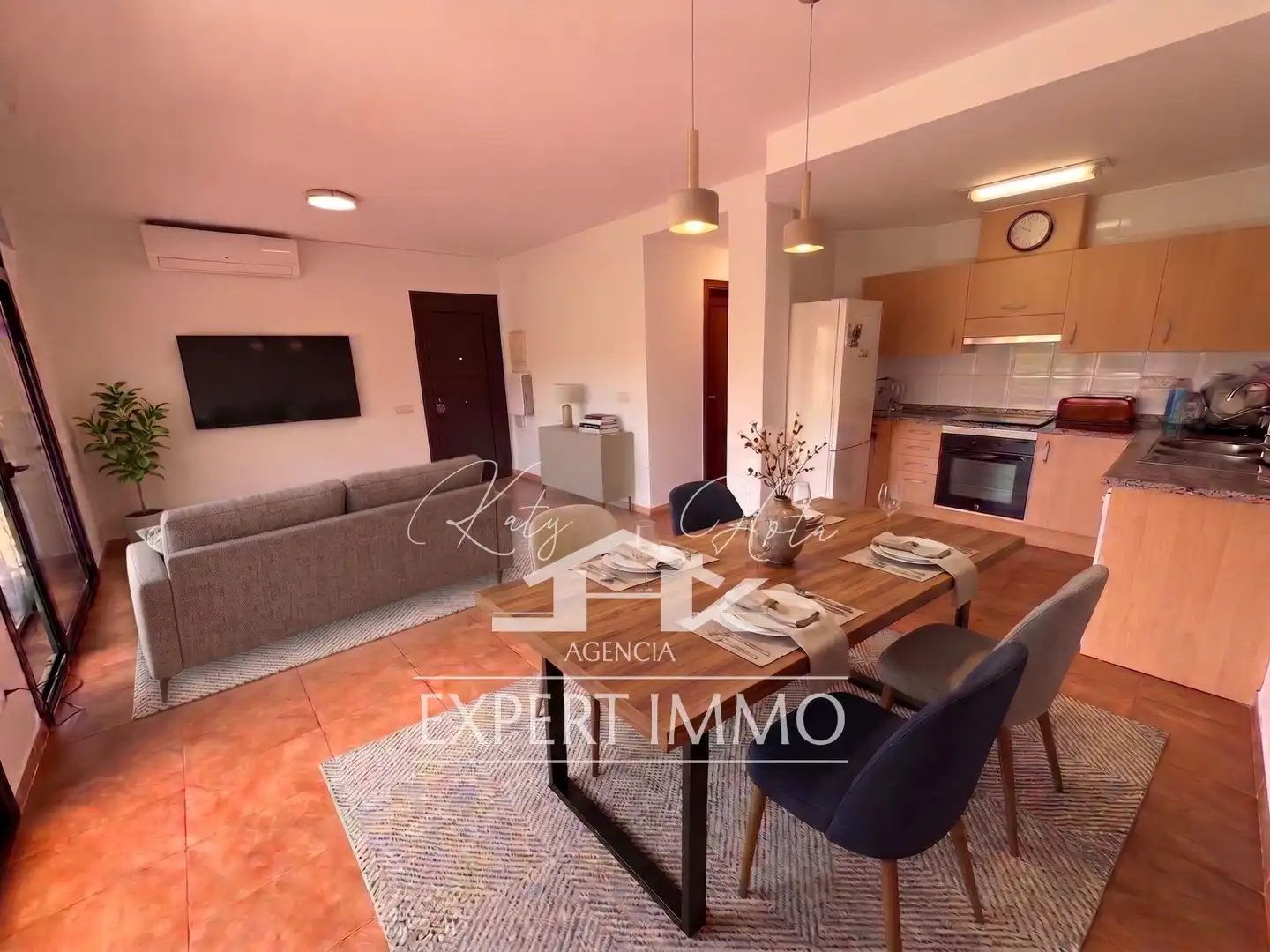 Sala de estar de Apartamento en venta en Torroella de Fluvià, Girona