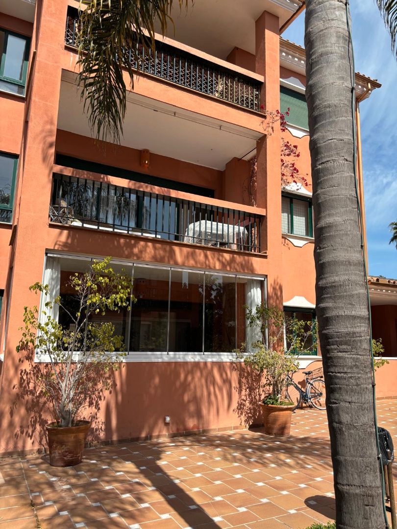 Exterior view of Flat for sale in Marbella  with Private garden, Terrace and Storage room
