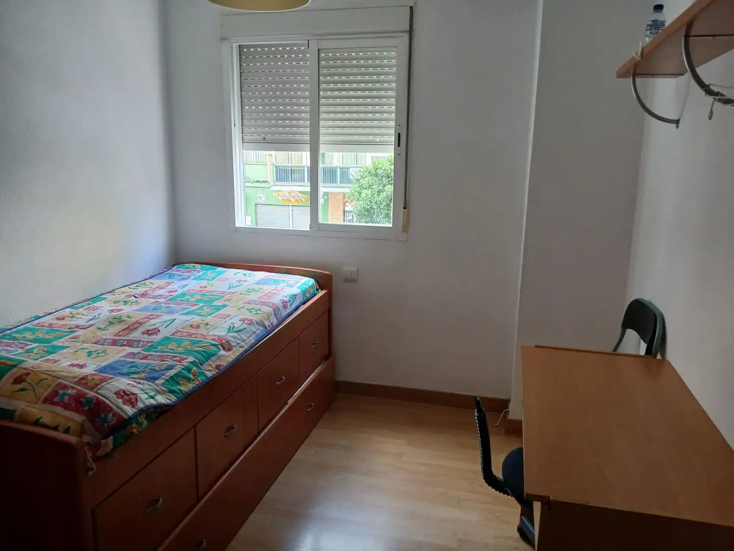 Bedroom of Flat for rent in Huelva  with Air Conditioner, Parquet flooring and Terrace