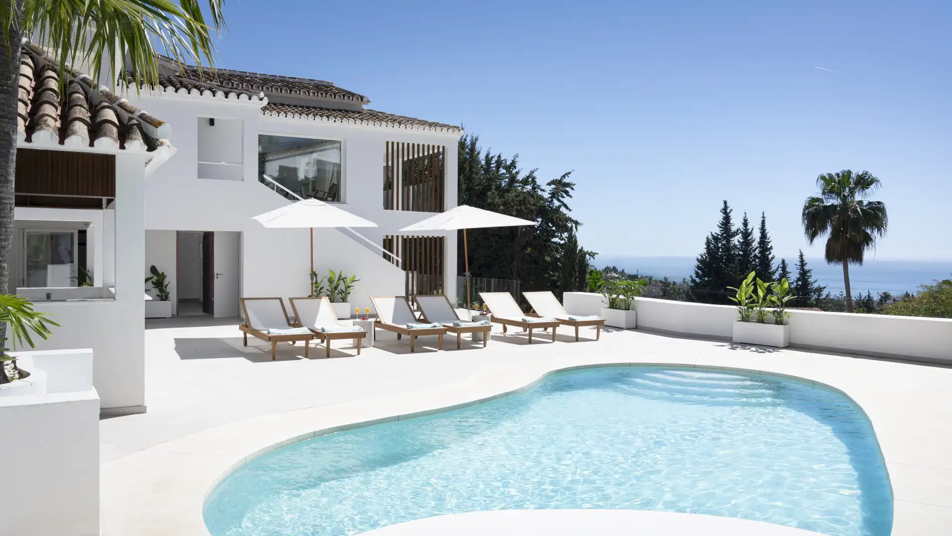 Jardín de Casa o chalet en venta en Marbella con Jardín privado y Piscina