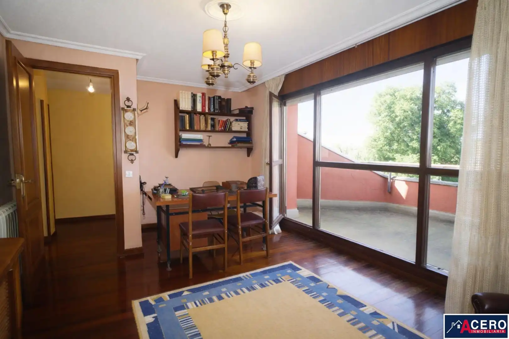 Esszimmer von Haus oder Chalet zum Verkauf in Camargo mit Privatgarten, Parkett und Schwimmbad