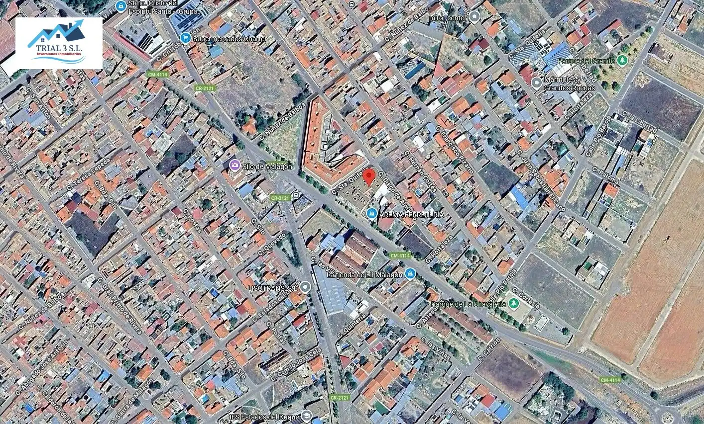 Vista exterior de Piso en venta en Malagón