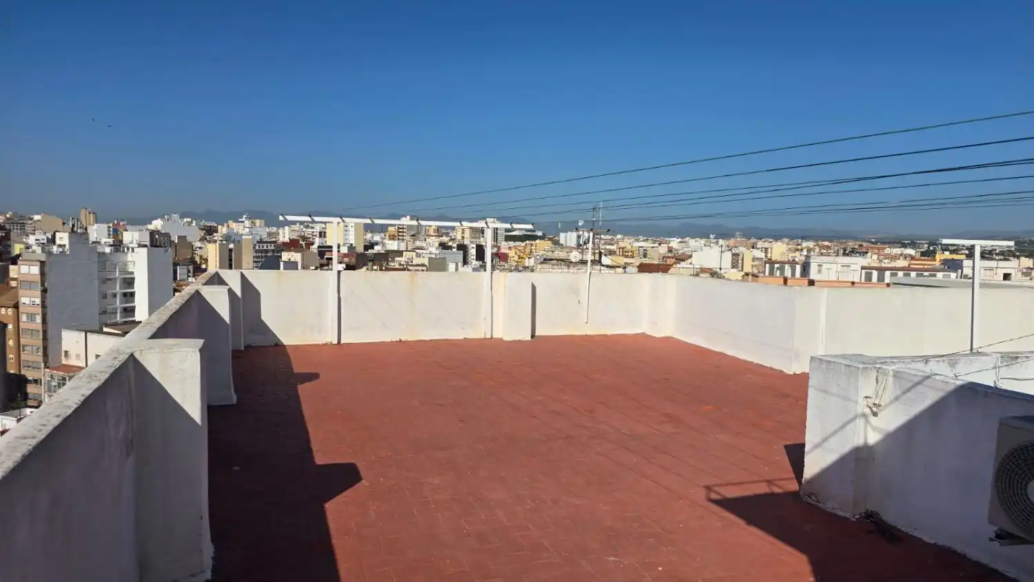 Terraza de Piso de alquiler en Castellón de la Plana / Castelló de la Plana con Aire acondicionado y Terraza