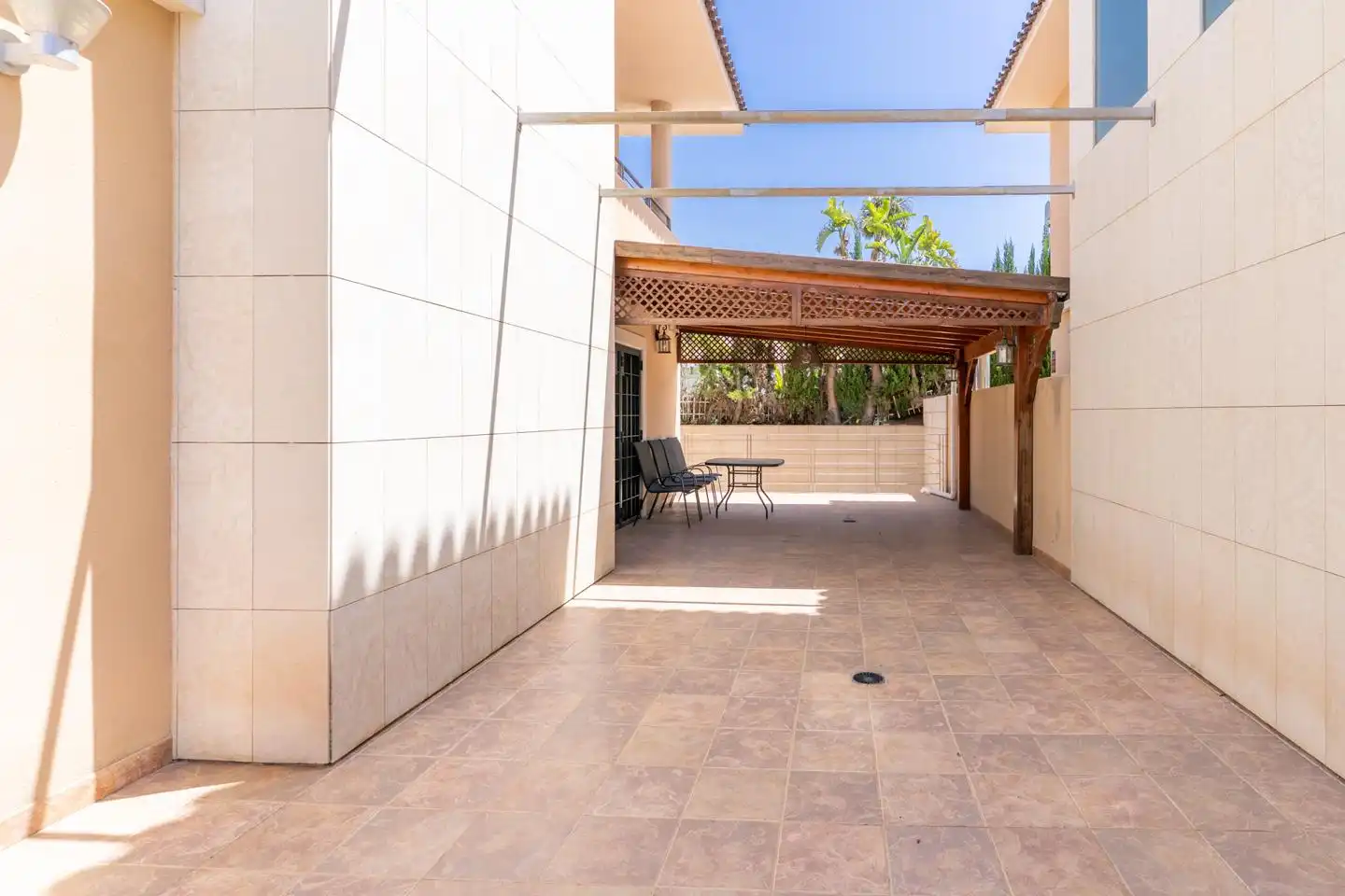 Terraza de Casa o chalet en venta en Elche / Elx con Aire acondicionado, Jardín privado y Parquet
