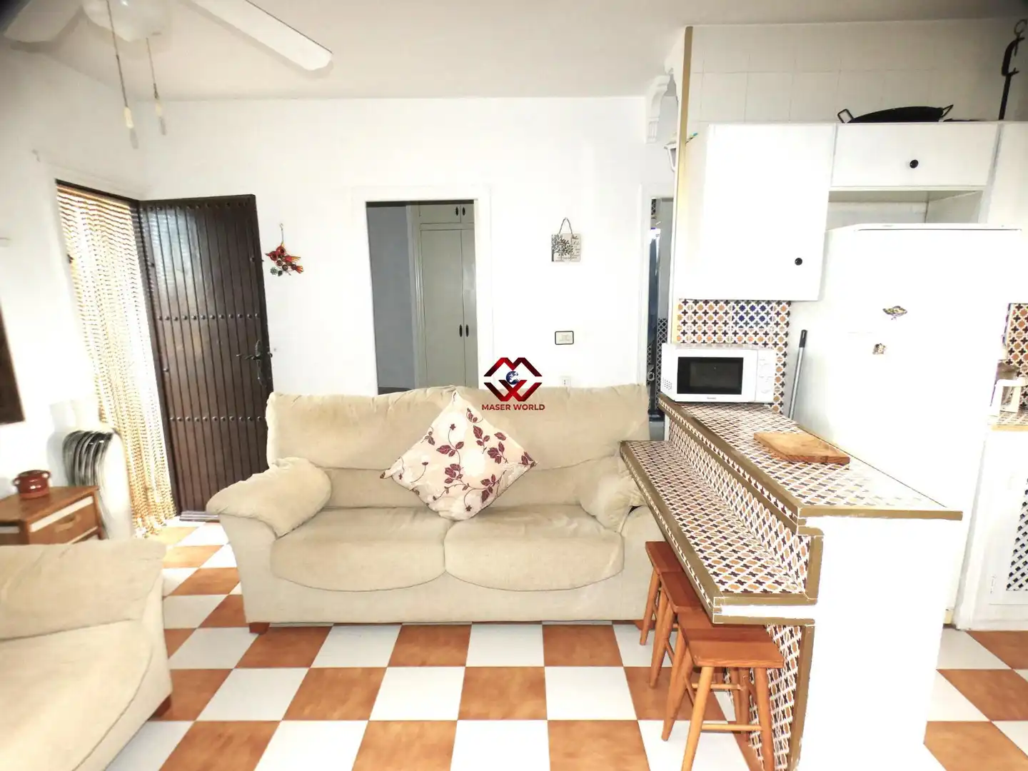 Sala d'estar de Àtic en venda en Puerto de Mazarrón