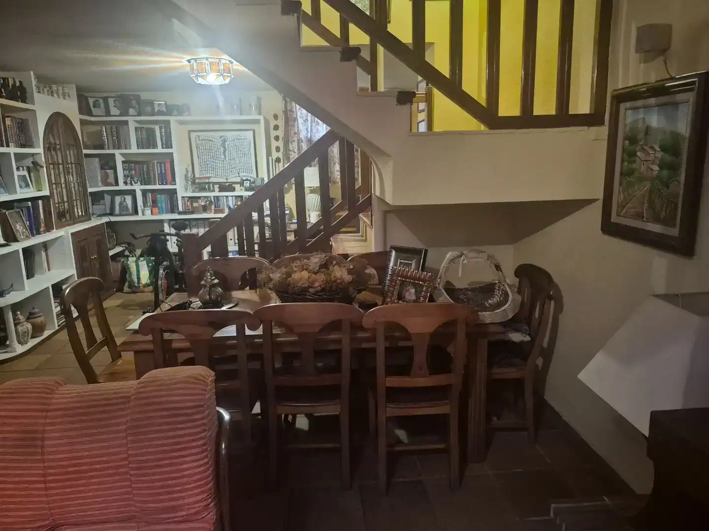 Dining room of Detached homes for sale in Ciudad Real  with Private garden and Parquet flooring