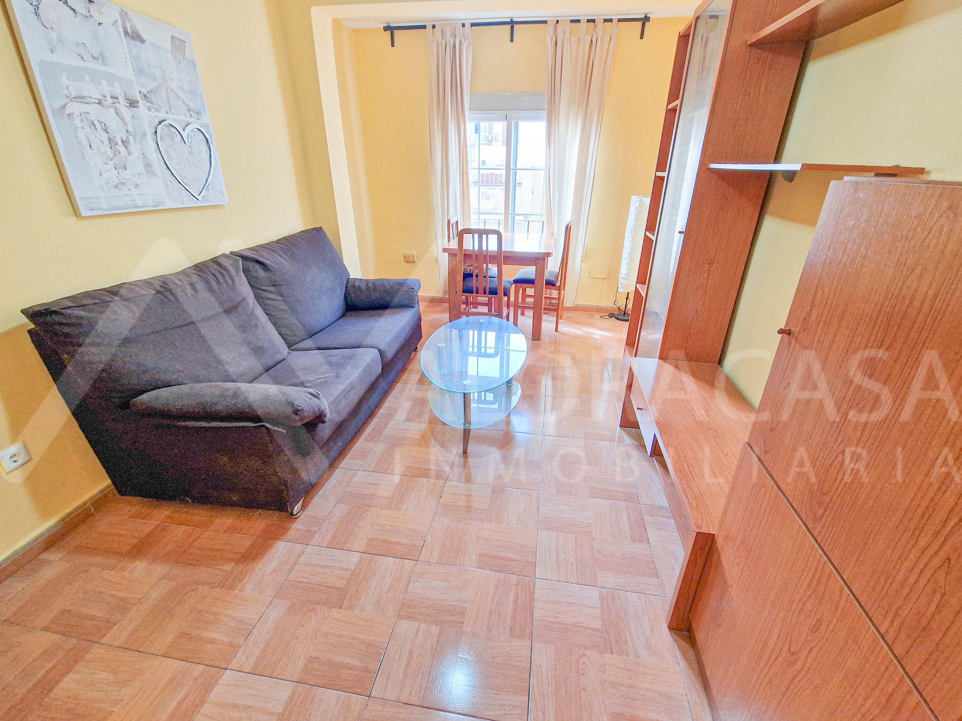 Living room of Flat for sale in Málaga Capital  with Air Conditioner and Furnished