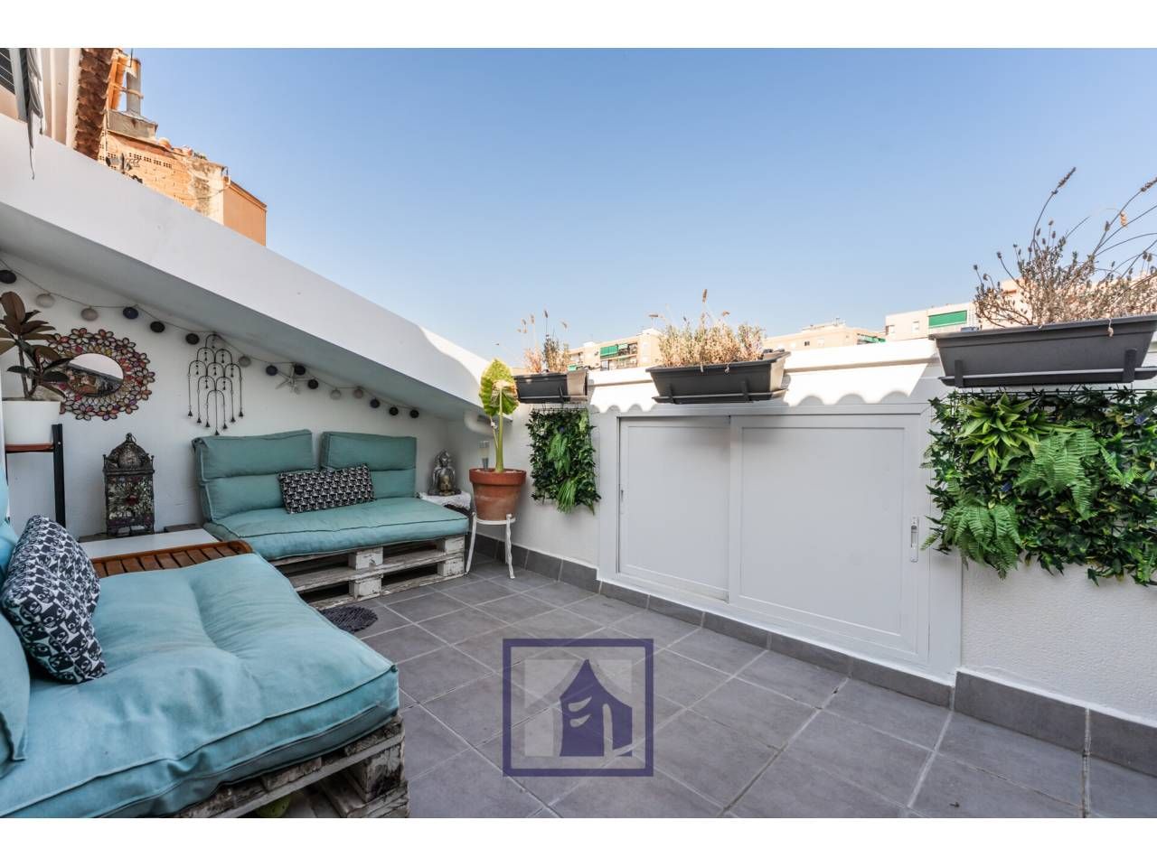 Terrassa de Dúplex en venda en La Llagosta amb Aire condicionat, Calefacció i Parquet