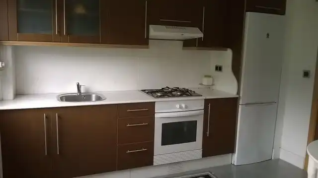 Cocina de Piso de alquiler en Santiago de Compostela  con Calefacción, Amueblado y Horno