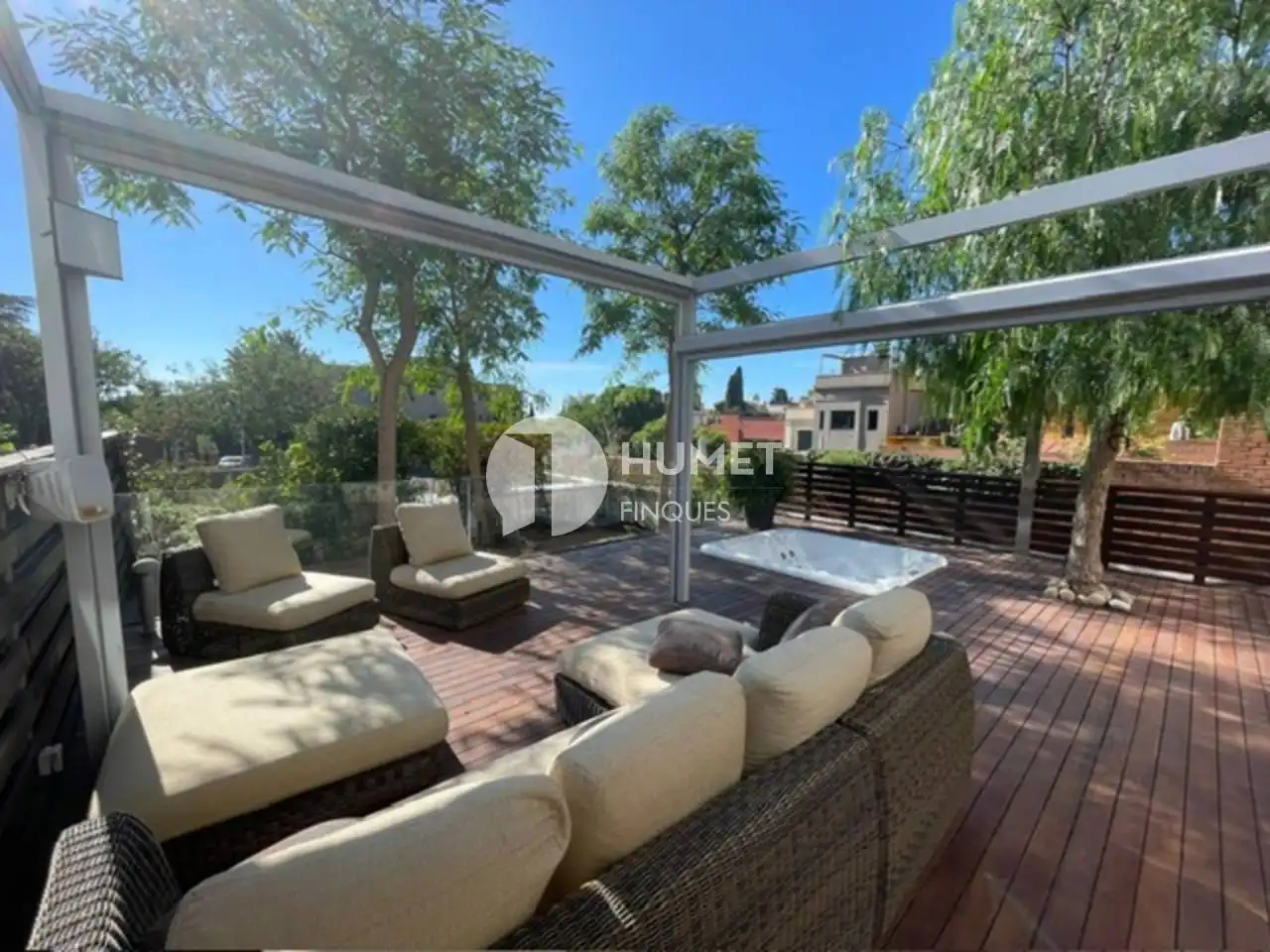 Terraza de Casa o chalet en venta en Barcelona con Aire acondicionado, Calefacción y Jardín privado