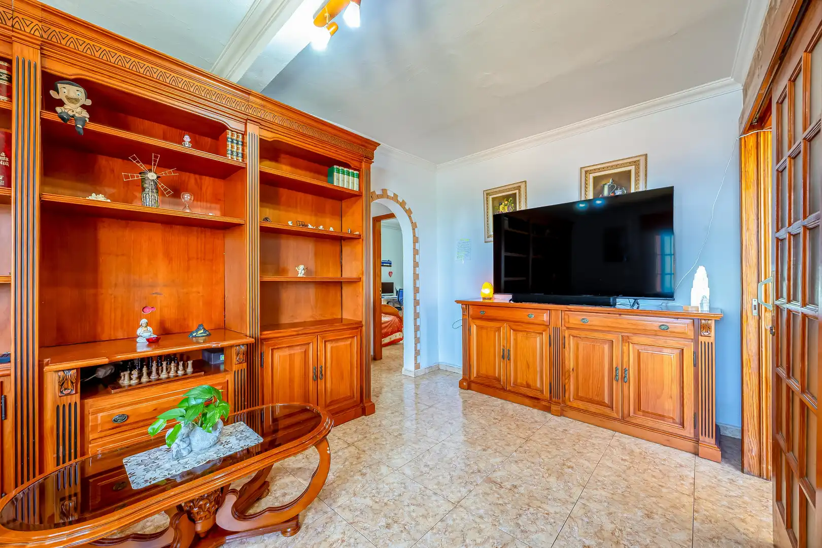Sala d'estar de Casa o xalet en venda en Ingenio amb Aire condicionat, Terrassa i Traster