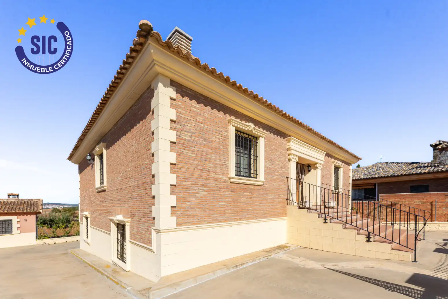 Vista exterior de Casa o chalet en venta en Hontecillas con Calefacción, Terraza y Amueblado