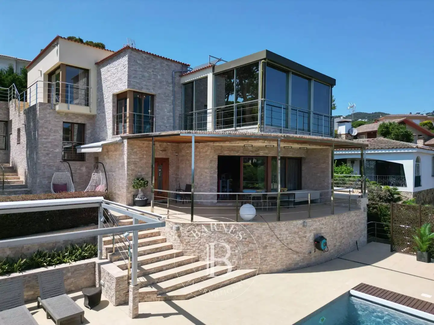 Vista exterior de Casa o chalet en venta en Lloret de Mar con Aire acondicionado, Calefacción y Jardín privado