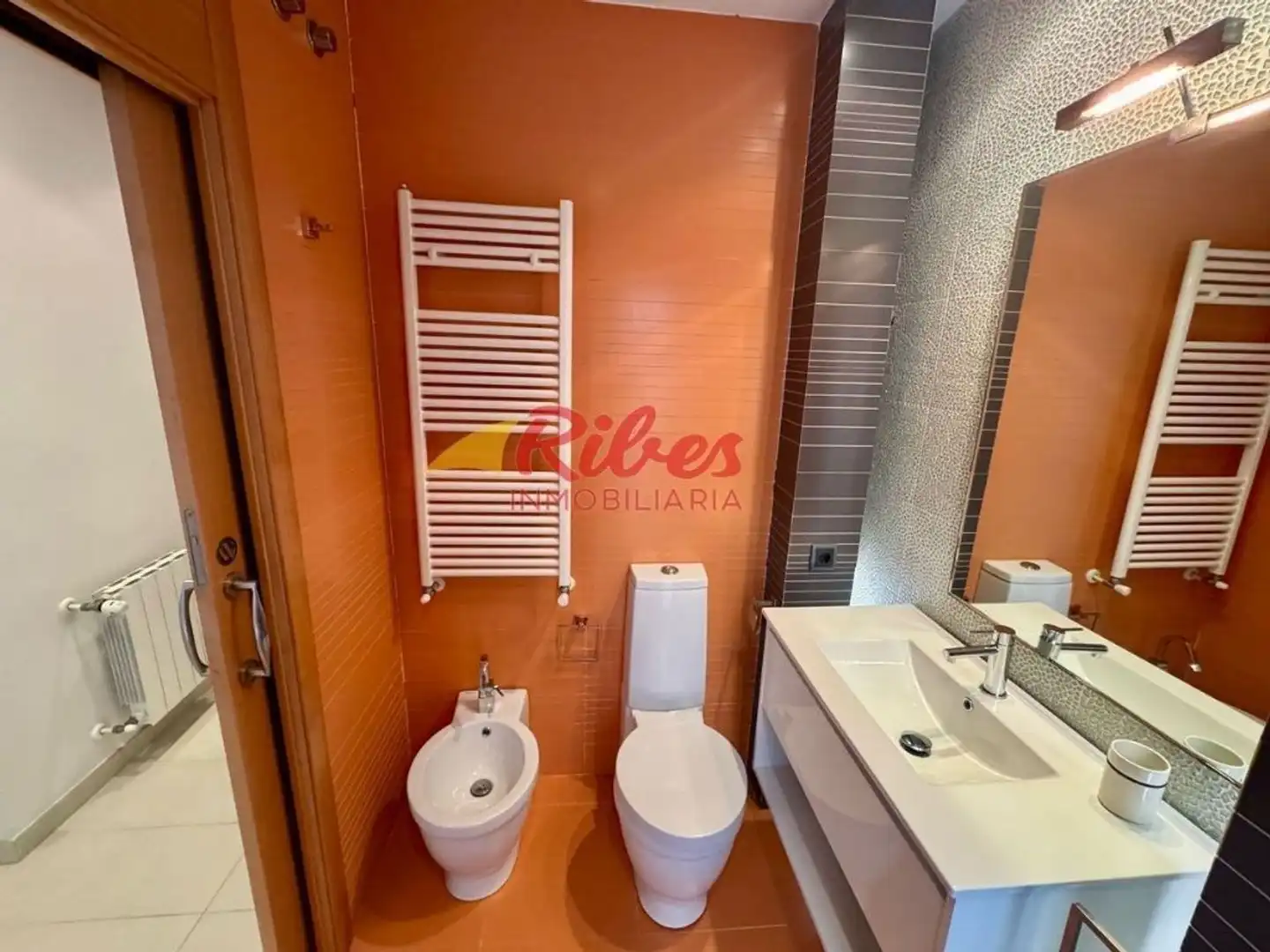 Badezimmer von Haus oder Chalet zum Verkauf in Cullera mit Klimaanlage, Terrasse und Abstellraum