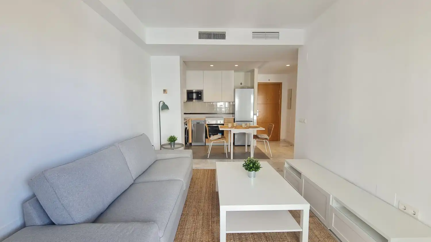Living room of Flat for rent in Málaga  with Air Conditioner, Heating and Terrace