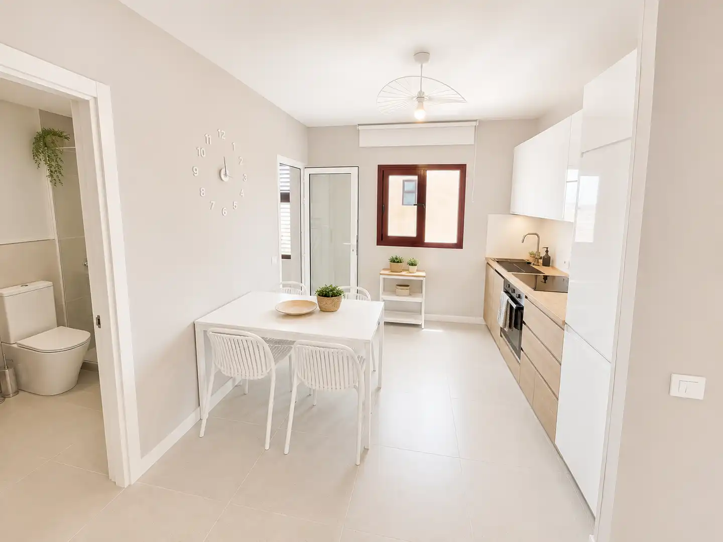 Cuina de Apartament en venda en Antigua amb Traster, Moblat i Piscina comunitària
