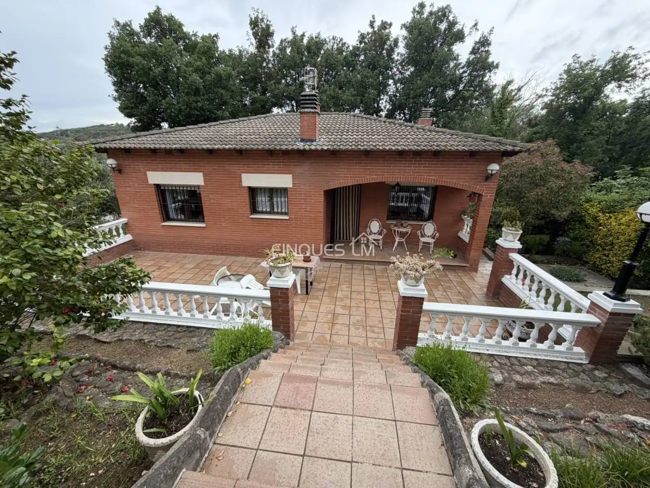 Vista exterior de Casa o xalet en venda en Maçanet de la Selva amb Calefacció, Jardí privat i Terrassa
