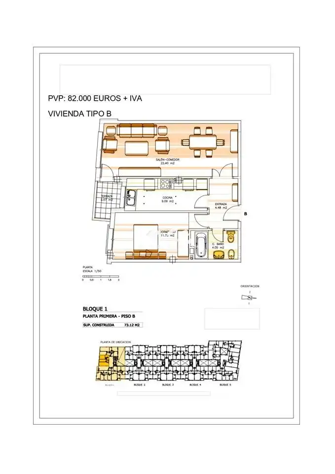 Flat for sale in Lucena  with Terrace and Storage room