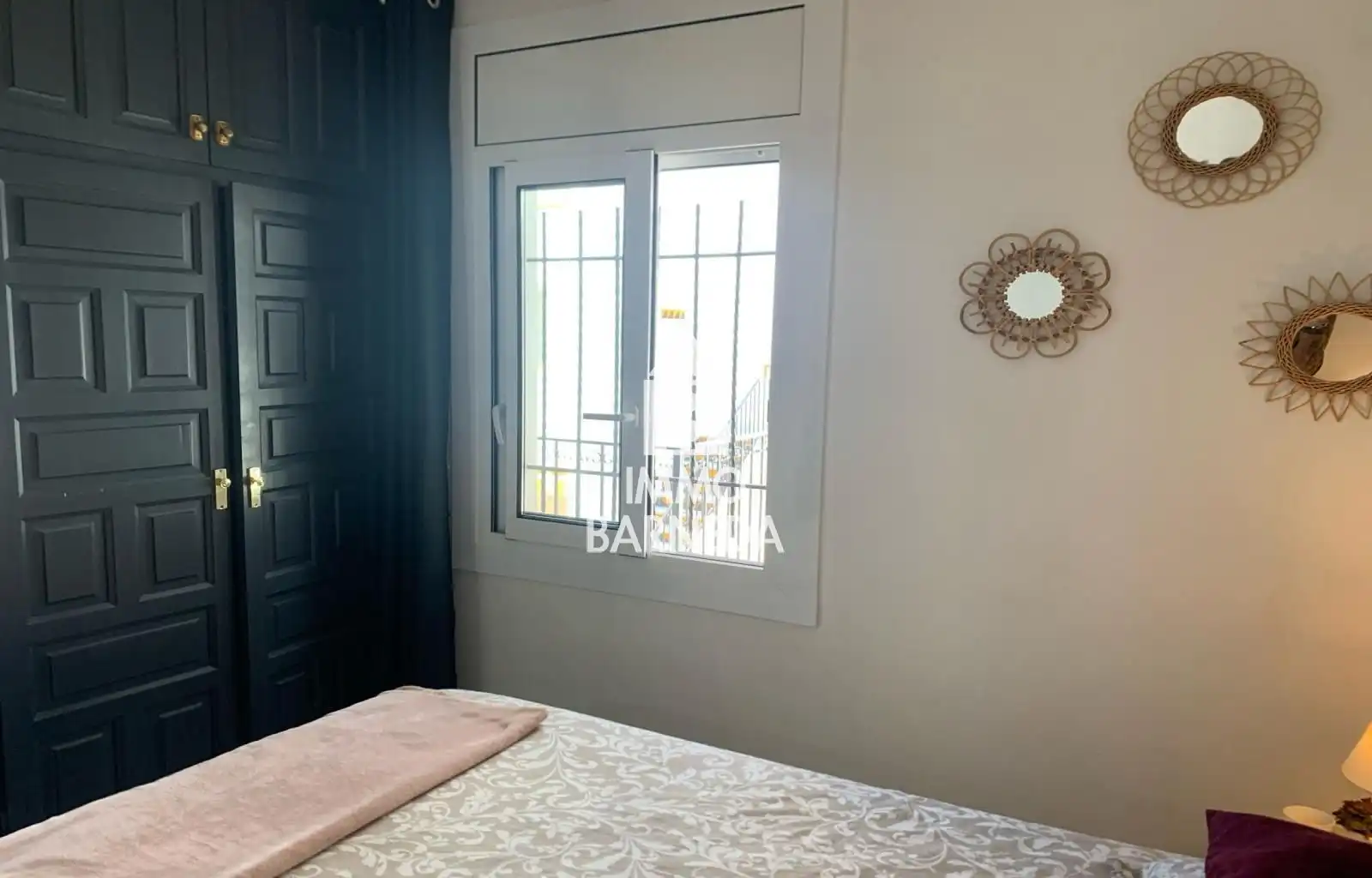 Schlafzimmer von Wohnung zum Verkauf in Roses mit Klimaanlage, Heizung und Terrasse