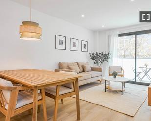 Living room of Flat to rent in L'Hospitalet de Llobregat  with Air Conditioner, Heating and Furnished
