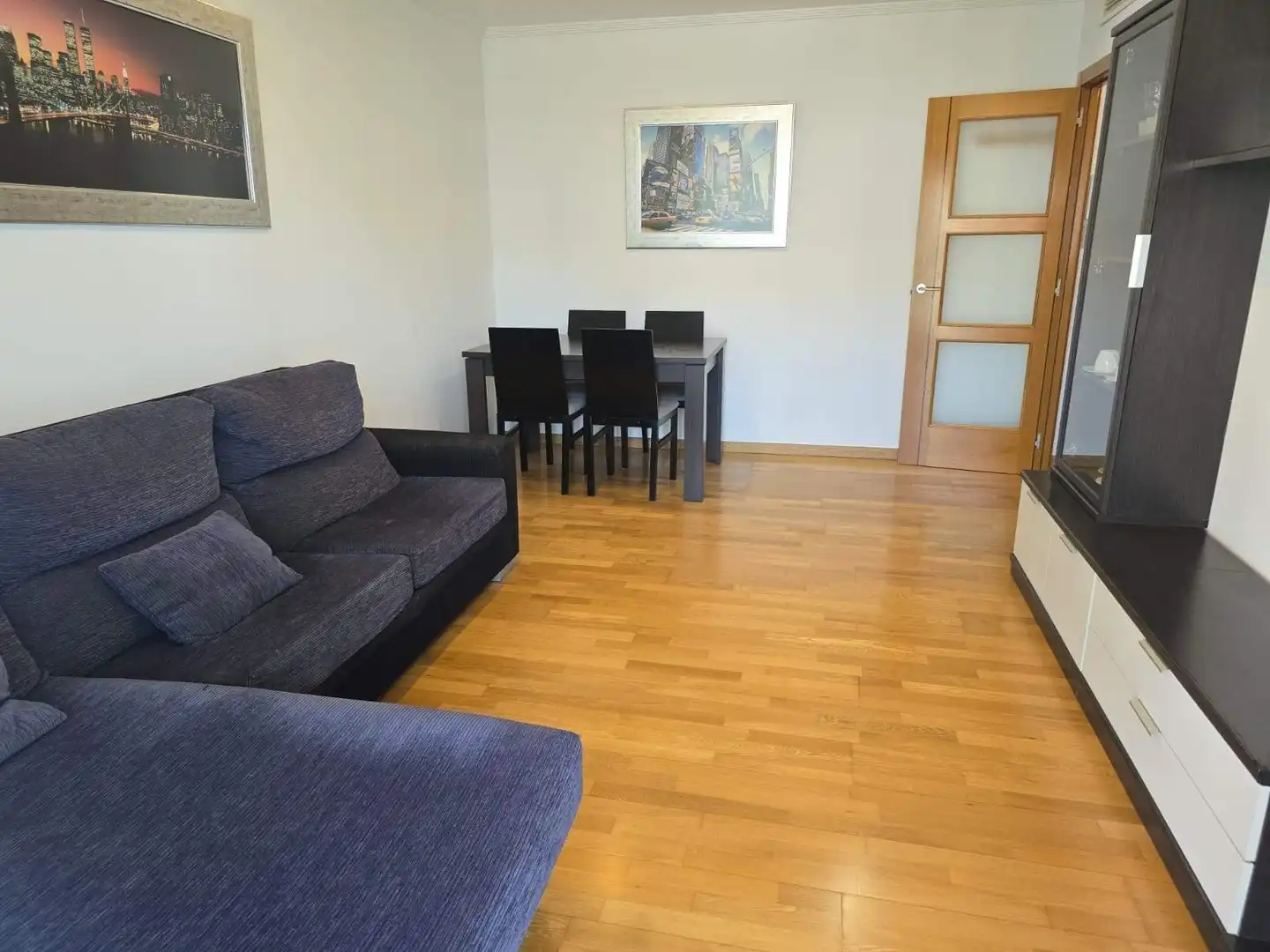 Living room of Flat for sale in Santa Pola  with Air Conditioner, Private garden and Terrace