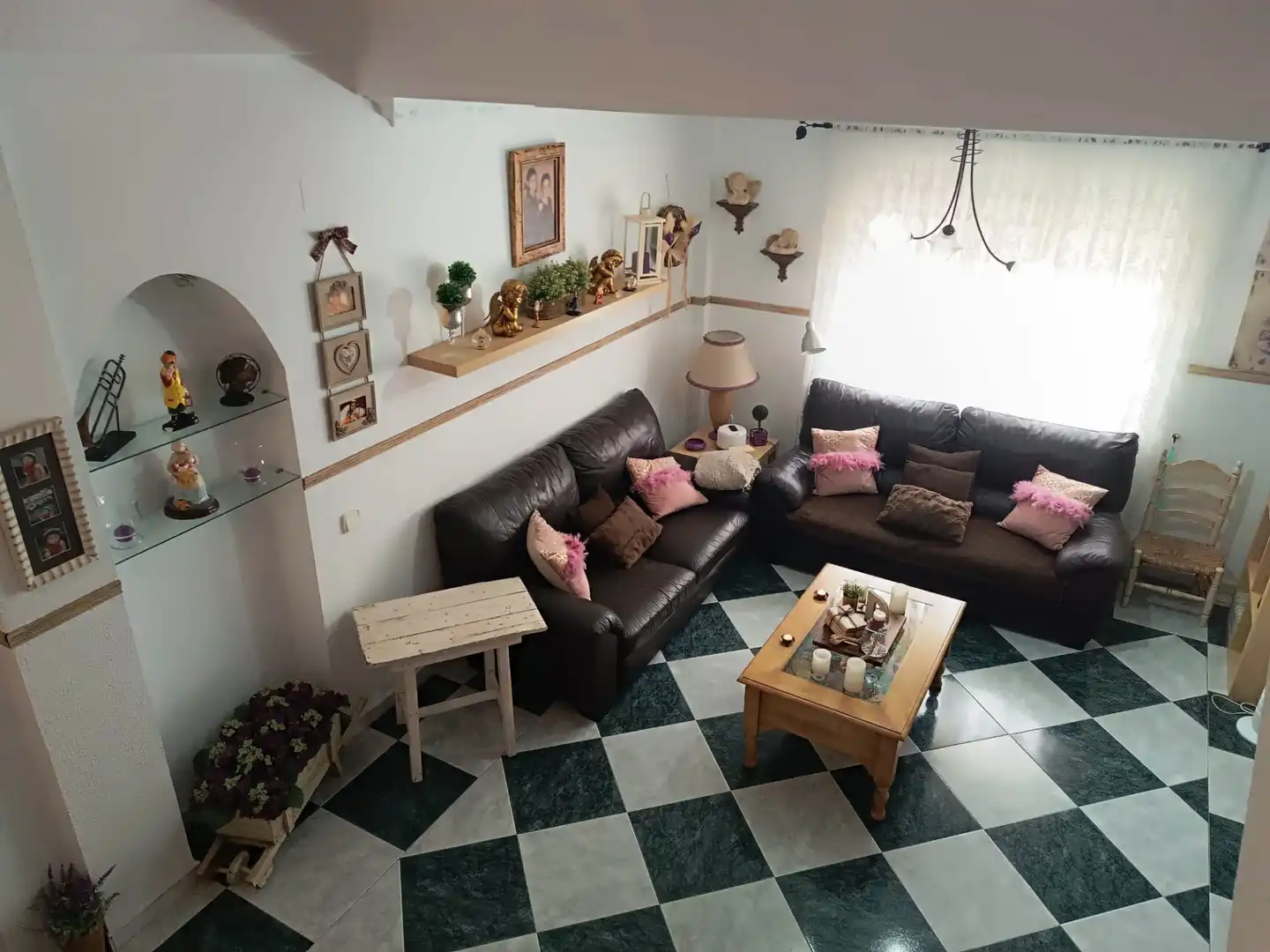 Sala d'estar de Casa o xalet en venda en El Puerto de Santa María amb Aire condicionat, Jardí privat i Terrassa