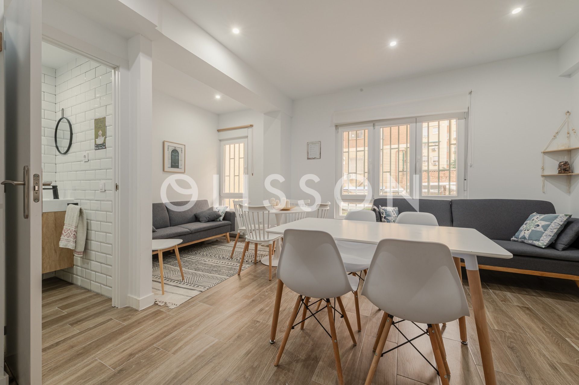 Vista exterior de Piso en venta en  Madrid Capital con Aire acondicionado y Calefacción