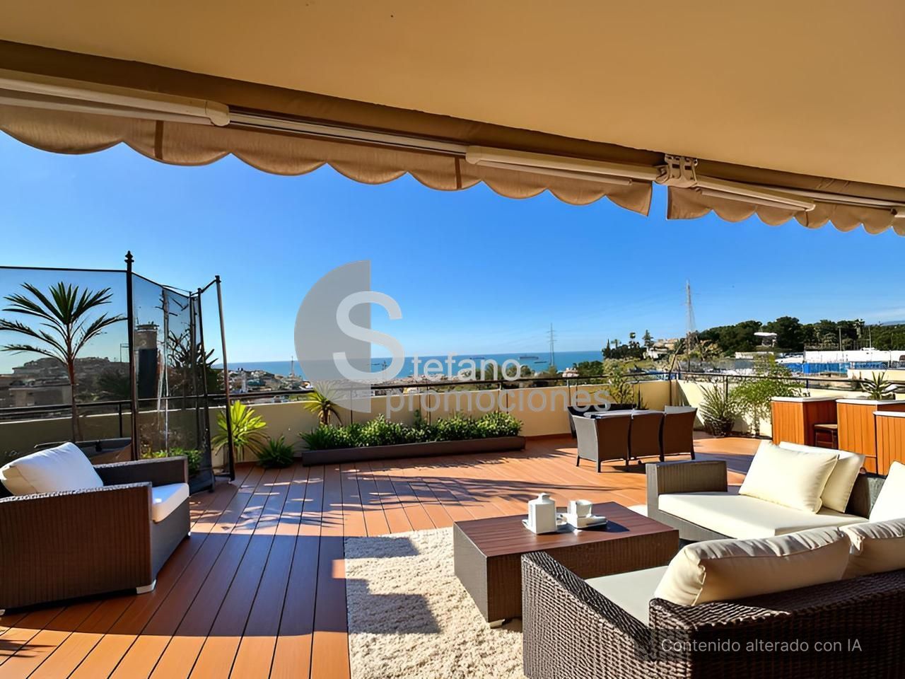 Terraza de Casa adosada en venta en Málaga Capital con Aire acondicionado, Jardín privado y Terraza