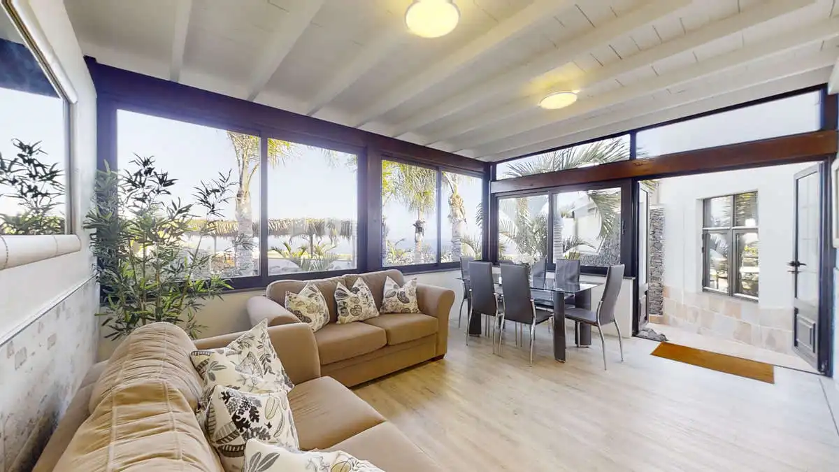 Living room of Houses for sale in Tías  with Private garden, Swimming Pool and Furnished