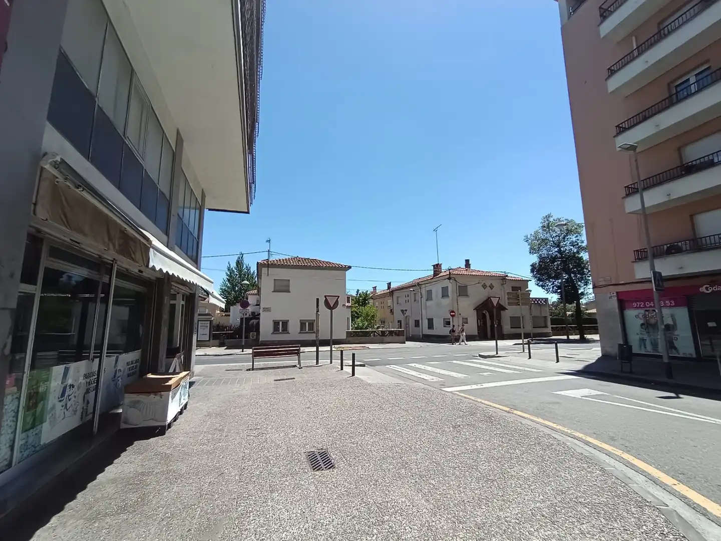 Vista exterior de Piso de alquiler en Girona con Calefacción, Terraza y Amueblado