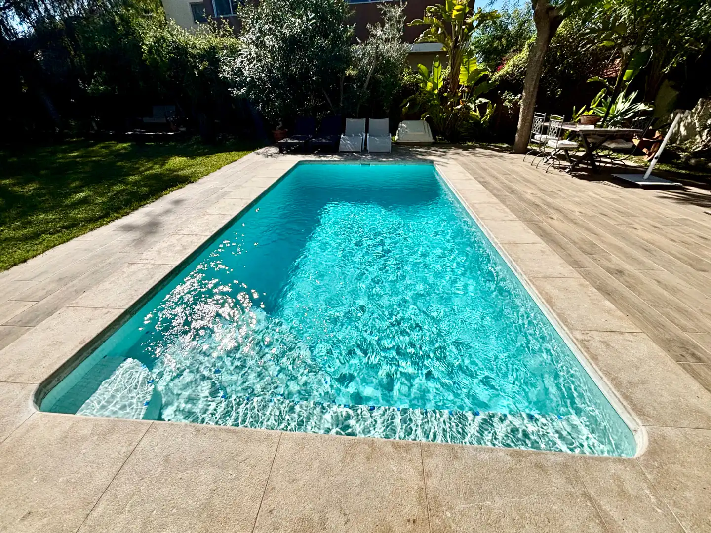 Piscina de Casa o xalet en venda en Mutxamel amb Aire condicionat, Jardí privat i Terrassa