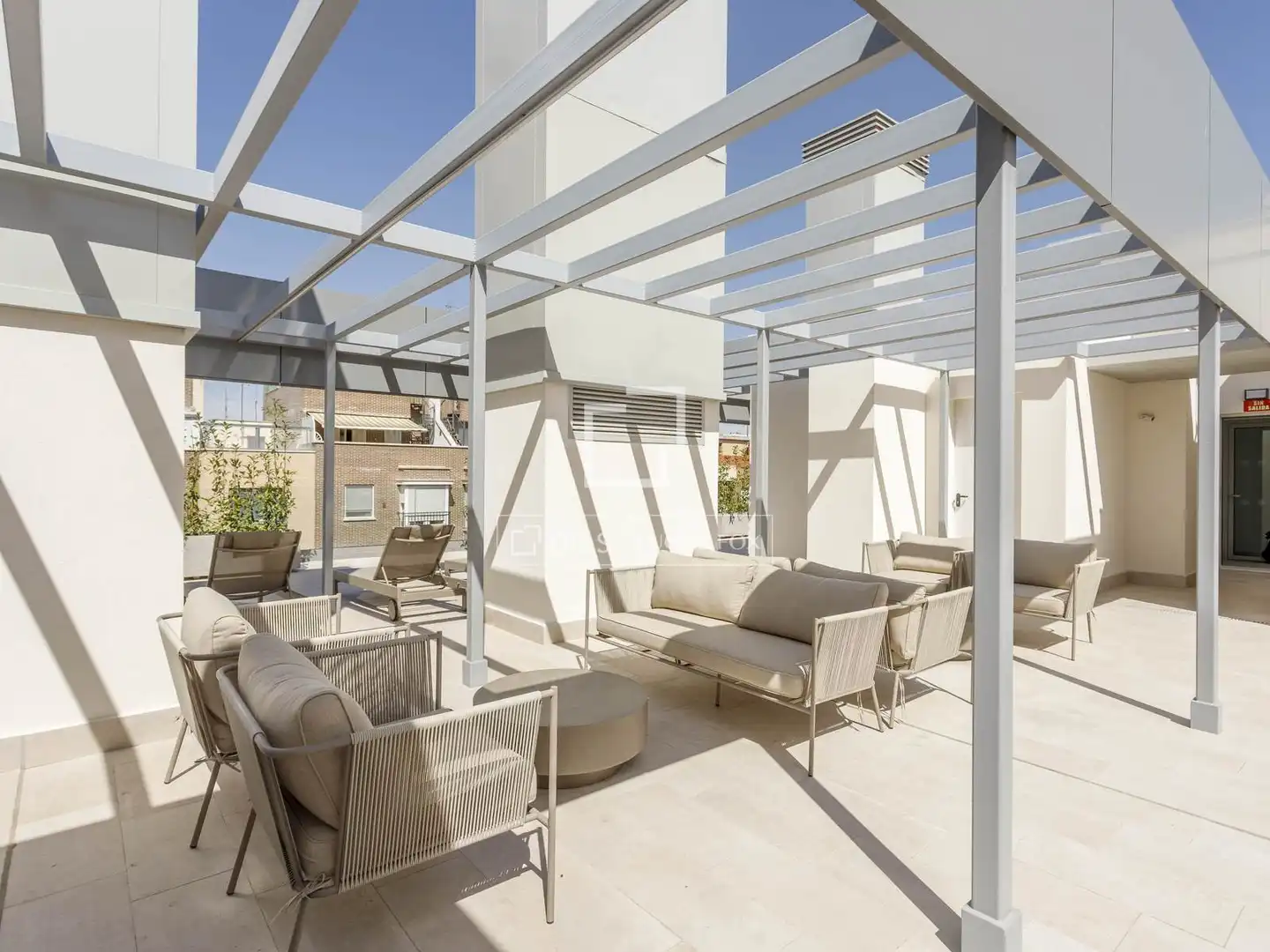 Terrace of Flat for rent in Madrid  with Air Conditioner, Heating and Parquet flooring