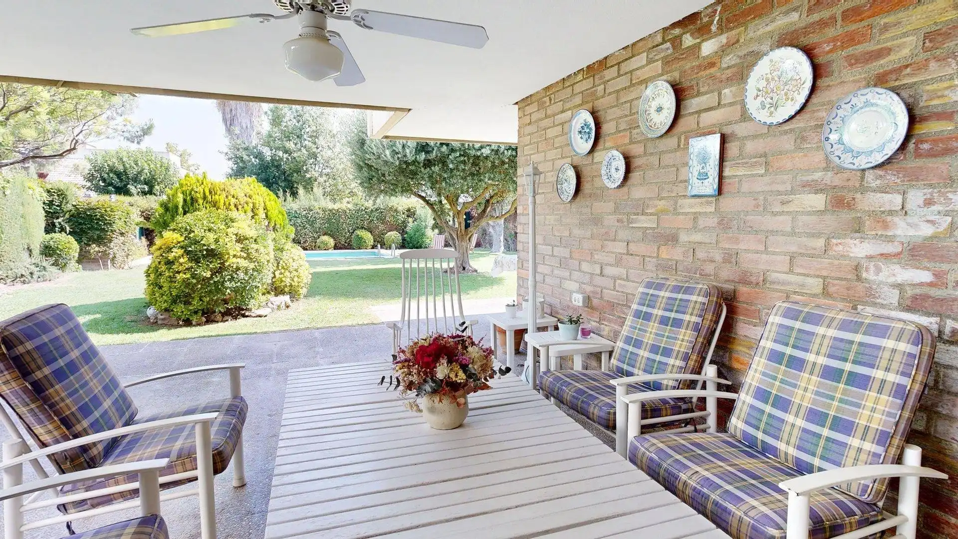 Terraza de Casa o chalet en venta en Zaragoza con Aire acondicionado, Calefacción y Jardín privado