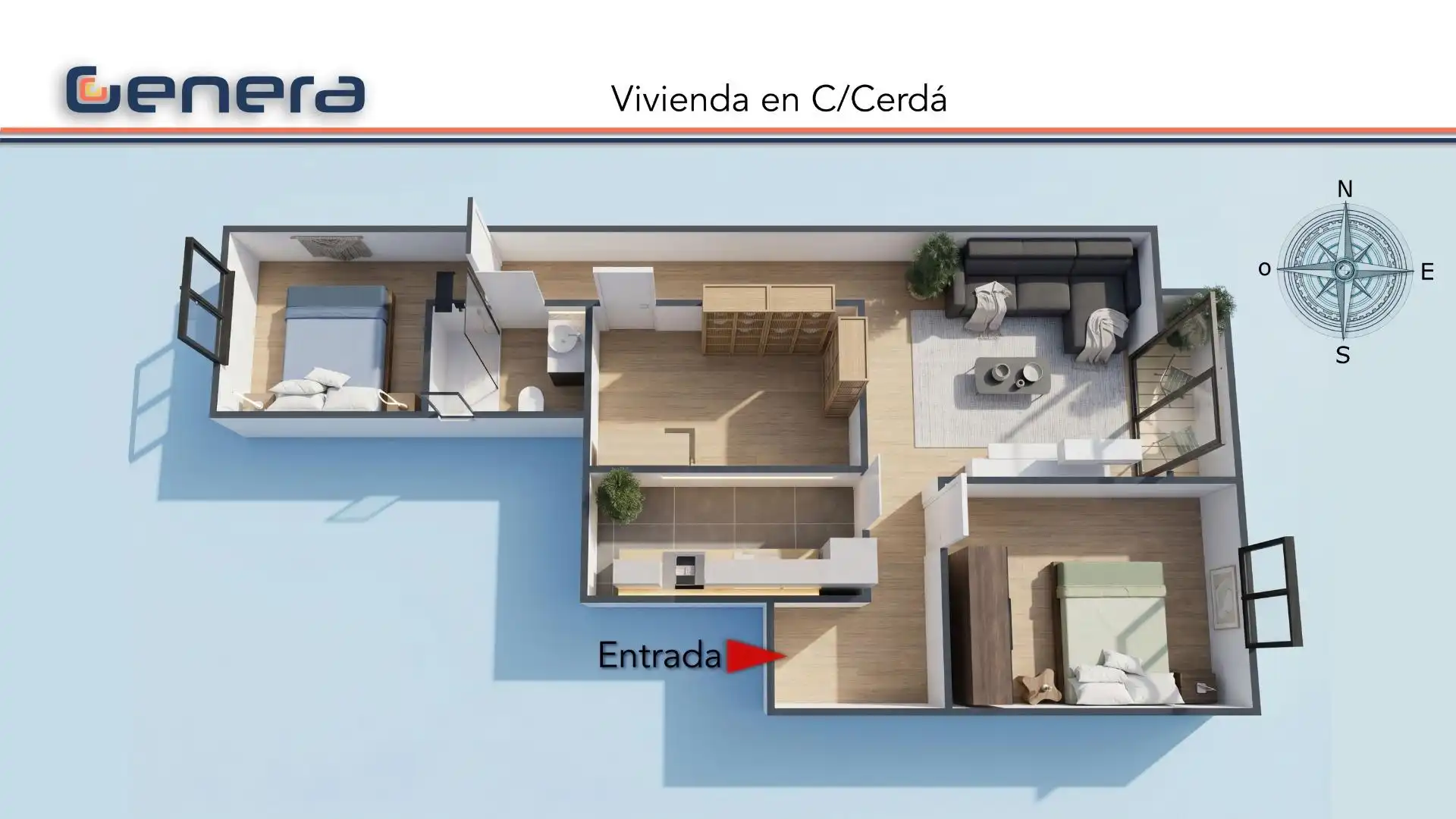 Pis en venda en Alicante / Alacant amb Aire condicionat, Calefacció i Terrassa
