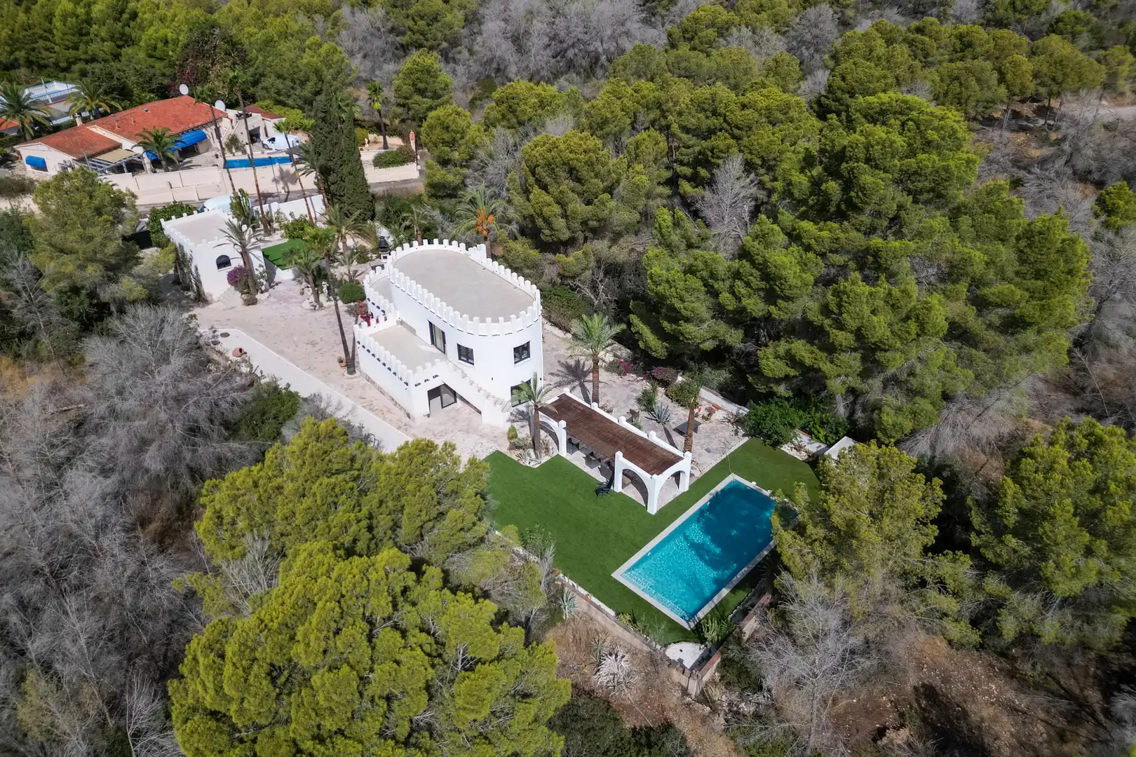 Exterior view of Houses for sale in Benidorm  with Air Conditioner, Heating and Private garden