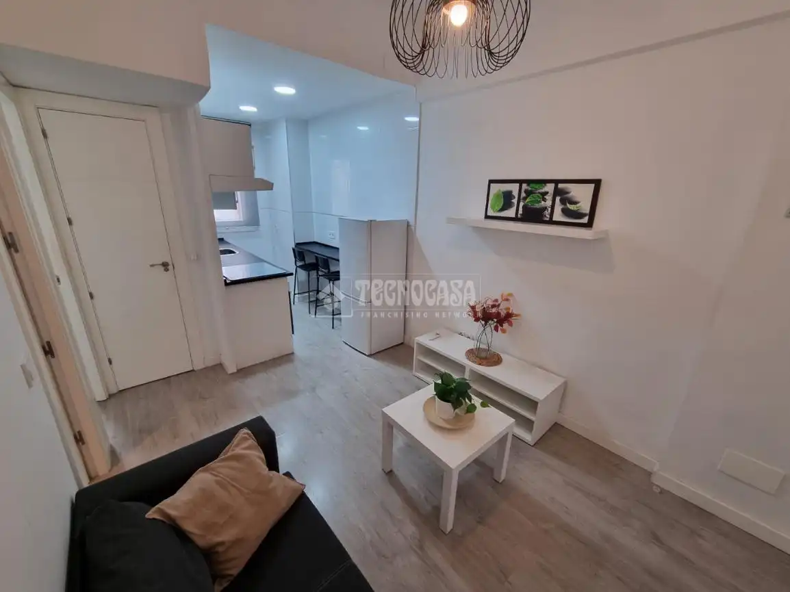 Sala de estar de Piso de alquiler en Madrid con Calefacción